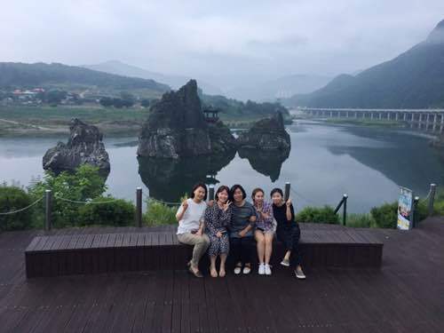 단양 팔경 중 하나인 도담삼봉 ~